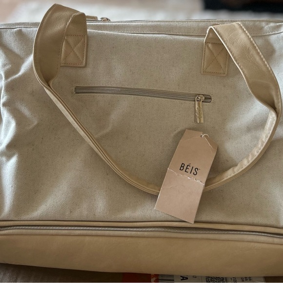 BEIS The Weekender in Beige NWT - Picture 2 of 5